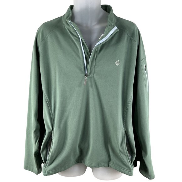 Peter Millar Crown Sport Mens XXL 1/4 Zip Soft Pullover Performance Golf Jacket - Picture 4 of 16